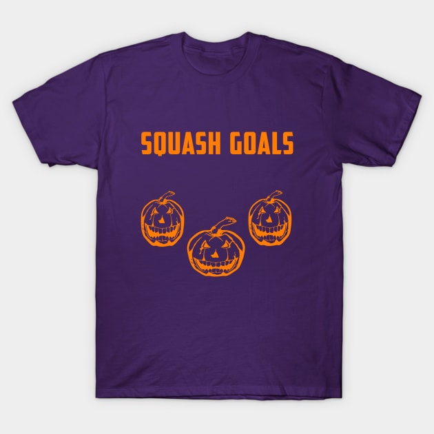 Squash Goals Halloween T-Shirt by eaglextiger